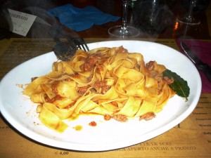 23apr11zzv Pappardelle al cinghiale