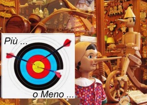 Più o Meno bersaglio LOGO