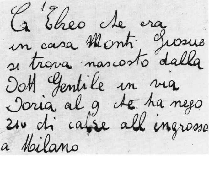 27gen14b Una Gentile che aiutava gli ebrei. Sono fiero ...