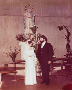 16ott78b Franco e Angela sposi - Portici NA