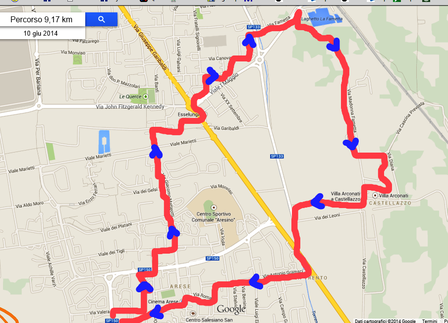 14gi14zz Percorso