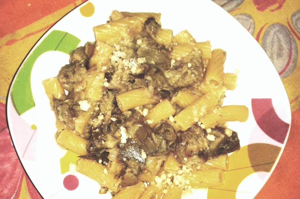 Fam Gentile 08apr14 Tortiglioni carciofati al pecorino sardo