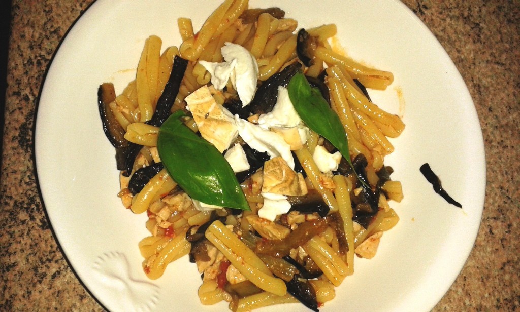 Fam Gentile GEMELLI CON SPADA, MELANZANE E SCAMORZA