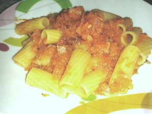 Fam Gentile 09nov14 Tortiglioni zucca e speck