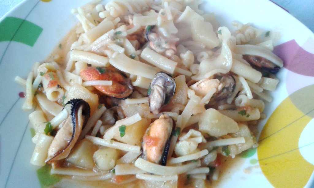 Fam Gentile 24gen15 Pasta mista cozze e patate