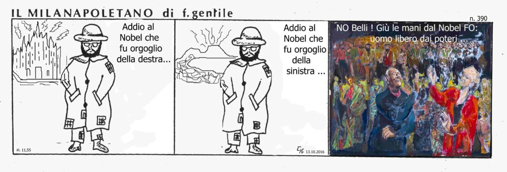 13 ottobre 2016 - Disegnato a mano al PC.